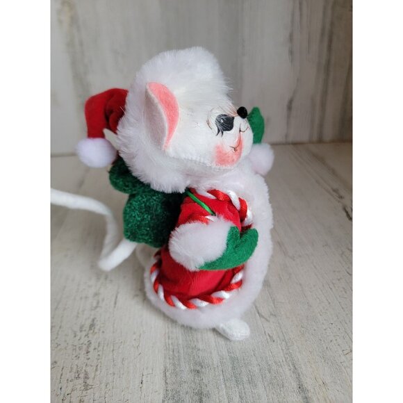 Annalee Santa Claus mouse toy sack xmas home decor - Picture 2 of 6